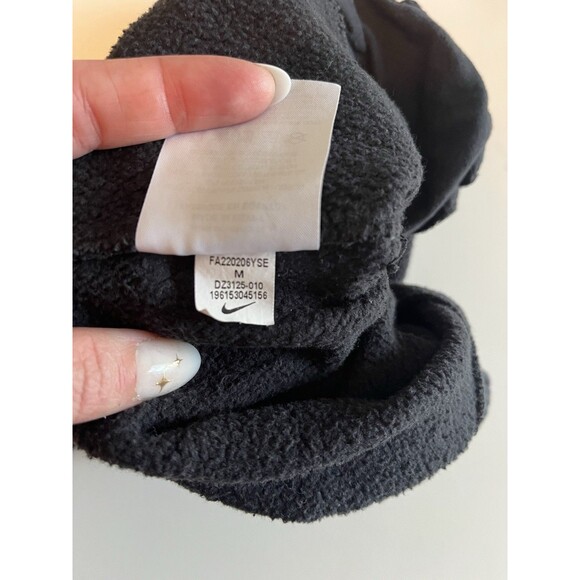 Nike Athletics Logo Boys Black Sweatpants Size Medium Drawstring Waist - Picture 7 of 10